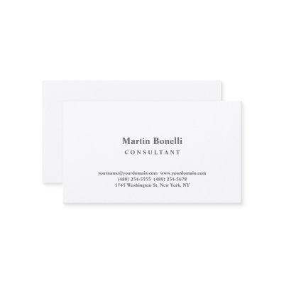 Premium Silk Elegant Consultant Minimalist