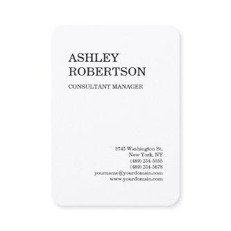 Premium Silk Luxury Modern Professional Minimalist