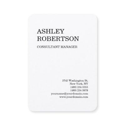 Premium Silk Luxury Modern Professional Minimalist