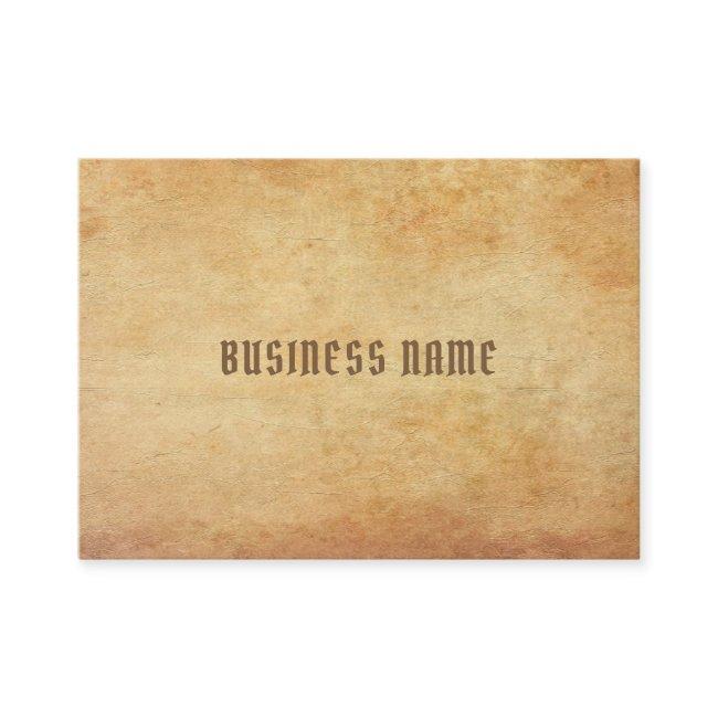 Premium Thick Luxe Nostalgic Old Paper Look Plain