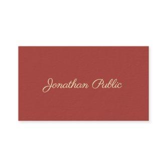 Premium Thick Modern Handwriting Name Template