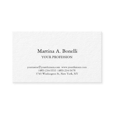 Premium Thick Unique Elegant Plain Simple Special