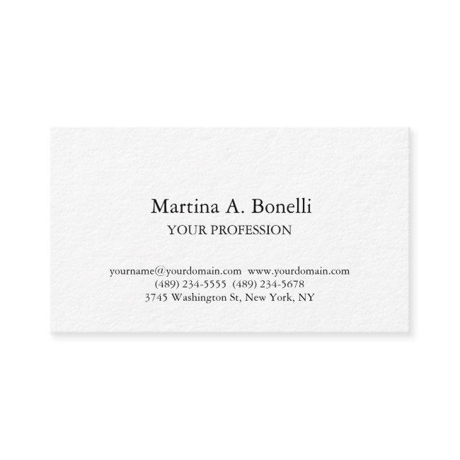 Premium Thick Unique Elegant Plain Simple Special