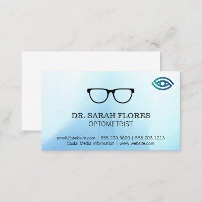 Prescription Glasses Icon | Optometrist Logo