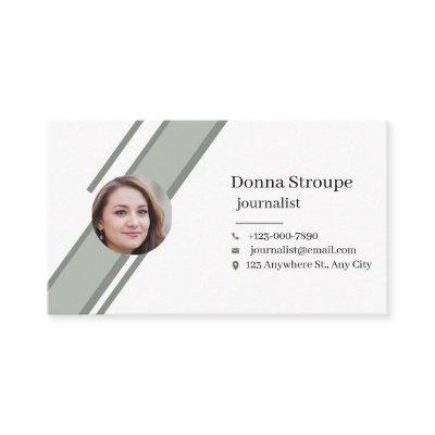 Press Reporter and Newspaper