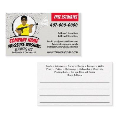 Pressure Power Washing & Cleaning Customizable