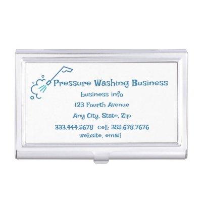 Pressure Power Washing Service Custom Business Car  Case