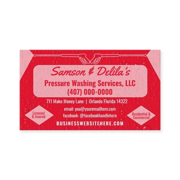 Pressure Washing & Cleaning  Template