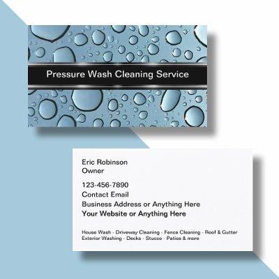 Pressure Washing & Cleaning Glossy