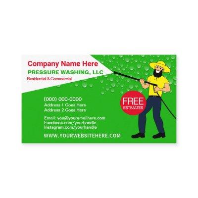 Pressure Washing & Cleaning Template