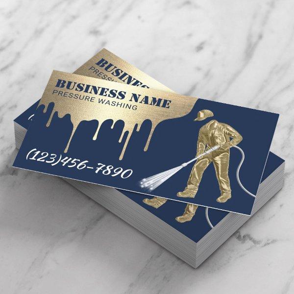Pressure Washing Gold Power Washer Cleaning Navy
