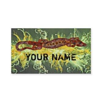 Pretty BALI LIZARD Design red + your ideas