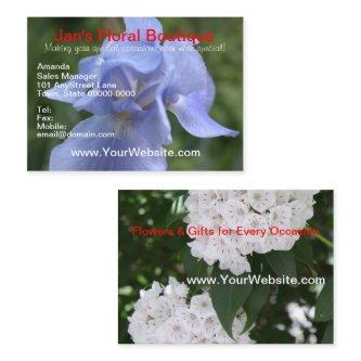 Pretty Blue Iris Mountain Laurel Florals