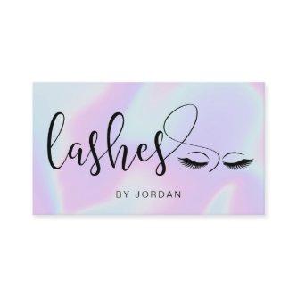 Pretty modern elegant stylish holographic lashes