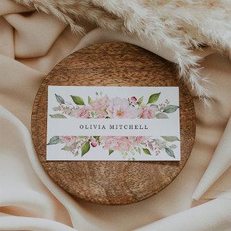 Pretty Pink Roses on White | Floral