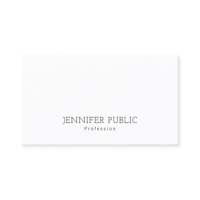 Pretty Professional Sleek Design Chic Plain Modern