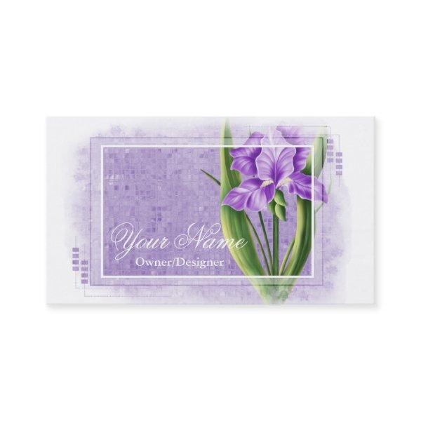 Pretty Purple Iris Flower  d2