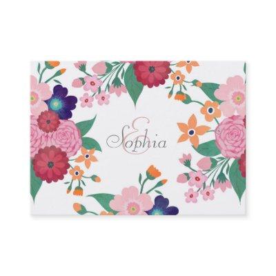 Pretty summer flowers design