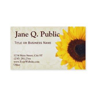Pretty Sunflower Swirls  Templates