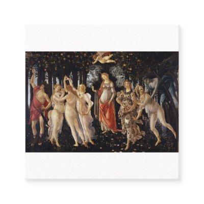 Primavera Sandro Botticelli Square
