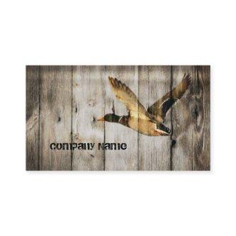 Primitive Barn wood Western Country mallard duck