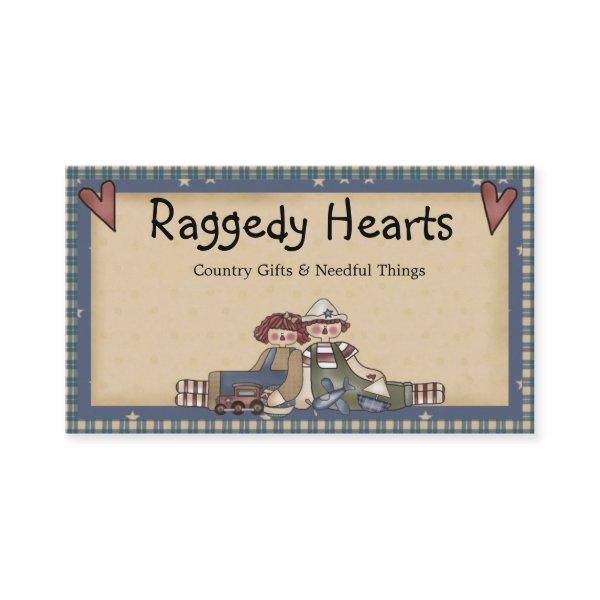 Primitive Country Dolls Address Label