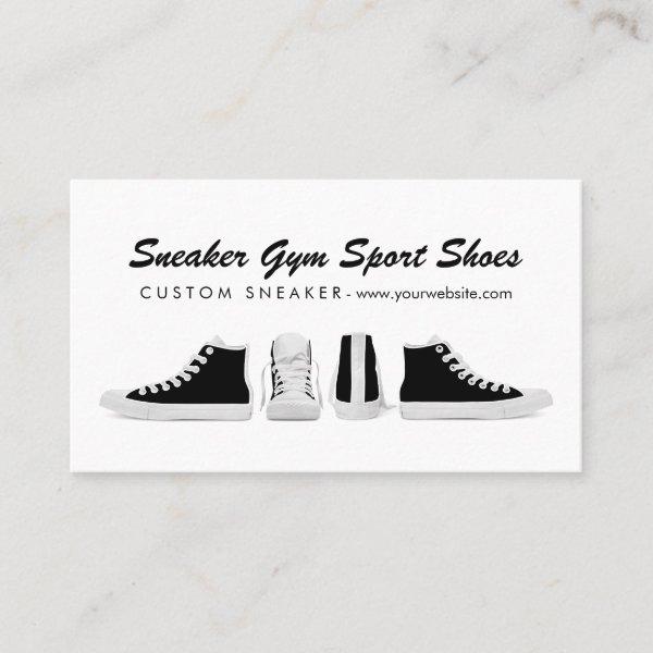 Print Demand White Sport Gym Shoes