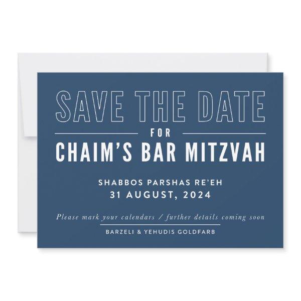 PRINT ORDER  for Yehudis - Chaim's Bar Mitzvah STD Invitation