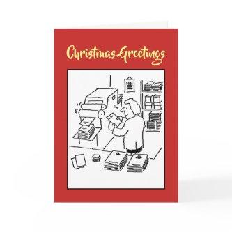 Print Room Printers Christmas Card