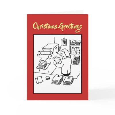 Print Room Printers Christmas Card
