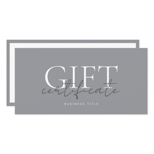 Printable Gift Card Template Easy To Customize