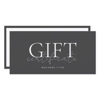 Printable Gift Card Template Easy To Customize
