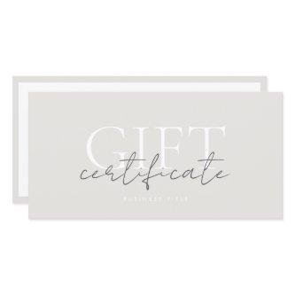 Printable Gift Card Template Easy To Customize