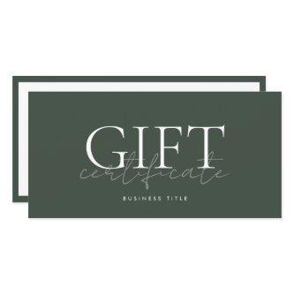 Printable Gift Card Template Easy To Customize
