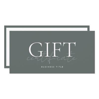 Printable Gift Card Template Easy To Customize