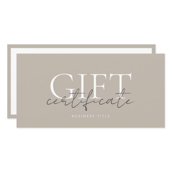 Printable Gift Card Template Easy To Customize