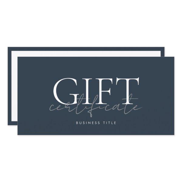 Printable Gift Card Template Easy To Customize