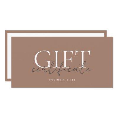 Printable Gift Card Template Easy To Customize