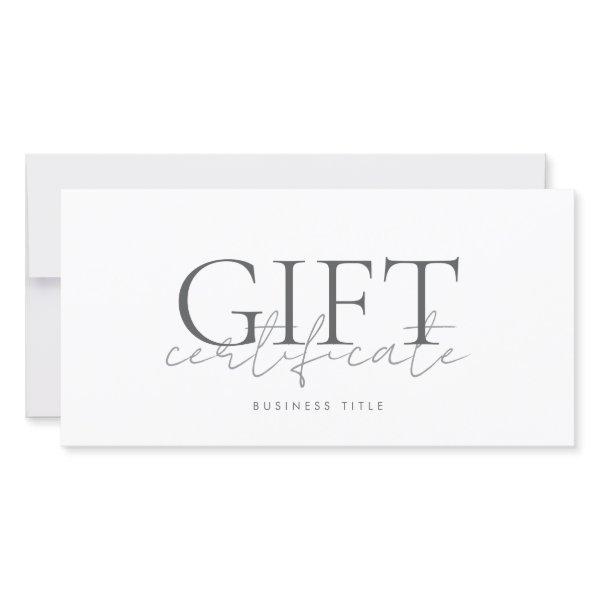 Printable Gift Card Template Easy To Customize