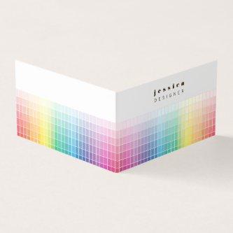 Printer Designer Color Swatch Palette Sample