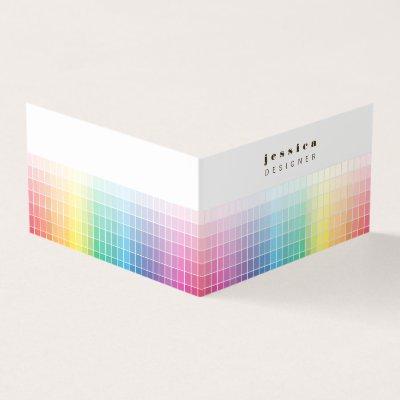 Printer Designer Color Swatch Palette Sample