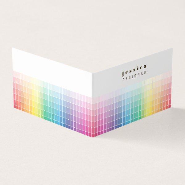 Printer Designer Color Swatch Palette Sample