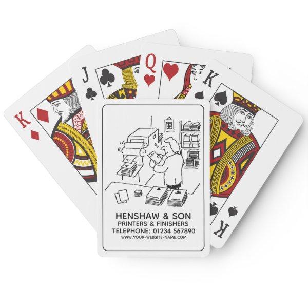 Printers & Finishers Playing Cards