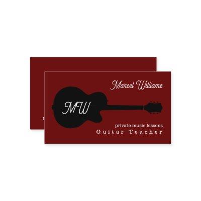Private Guitar Music Lessons
