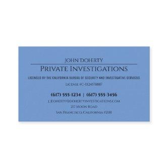 Private Investigations | Detective Professional