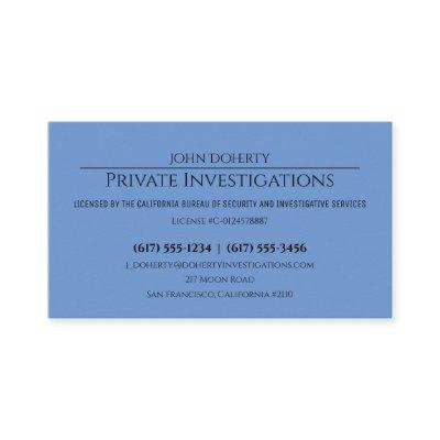 Private Investigations | Detective Professional