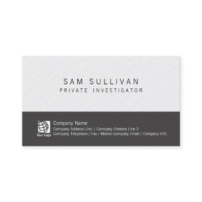 Private Investigator Natural Paper Texture Skills