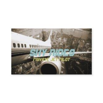 Private Jet Plane Pilot Sale