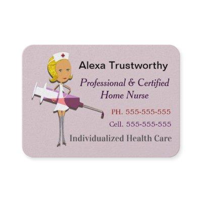Private Nurse Professional Rosebud Color Large