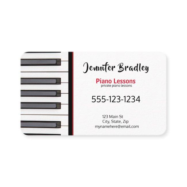 Private Piano Teacher